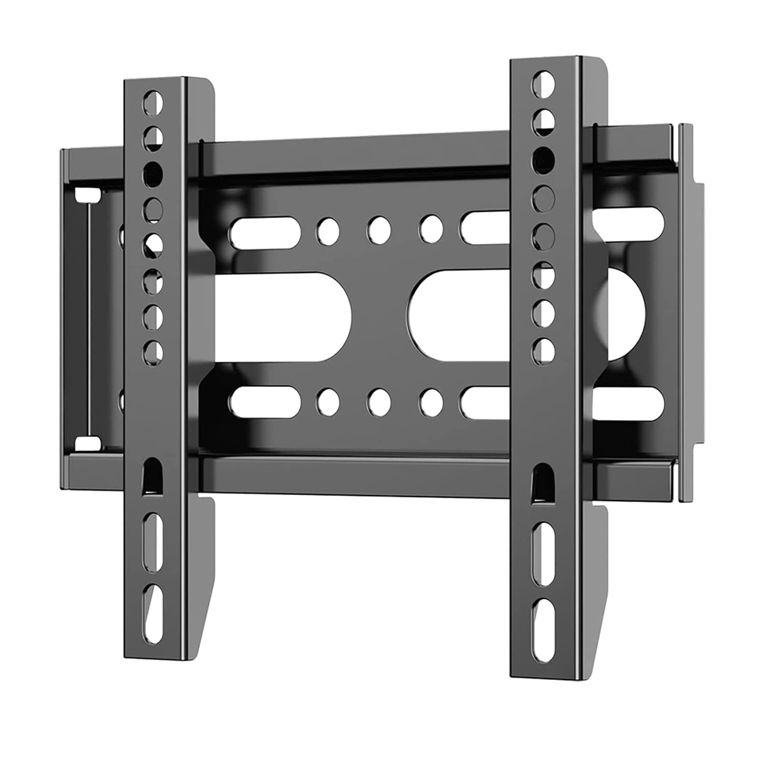 Fixed TV Wall Mount for 14-42" Flat Screen TVs, Small Wall Mount TV Bracket fit 19 24 28 32 35 39 40 inch, VESA Up to 200x200mm 55lbs Max Load, Easy Install Low Profile Monitor Mount Bracket