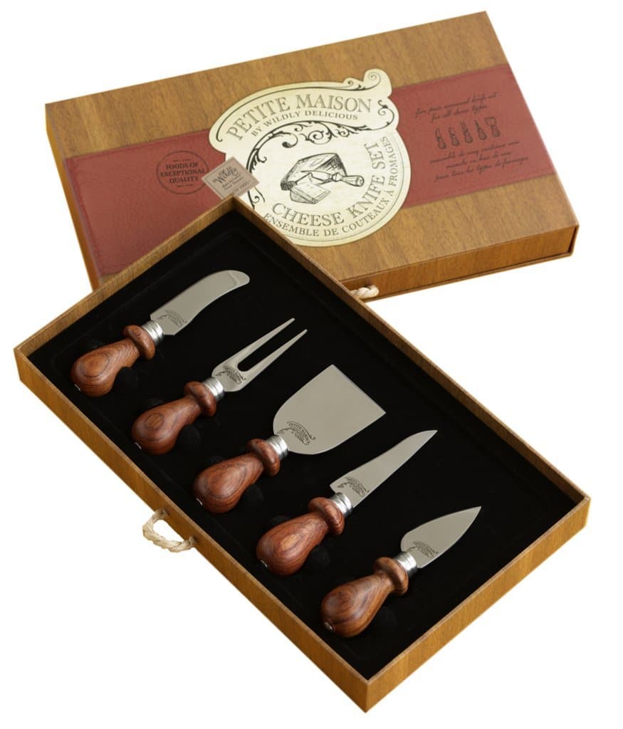 Five Piece Cheese Knife Set in Gift Box (1.286 pound)