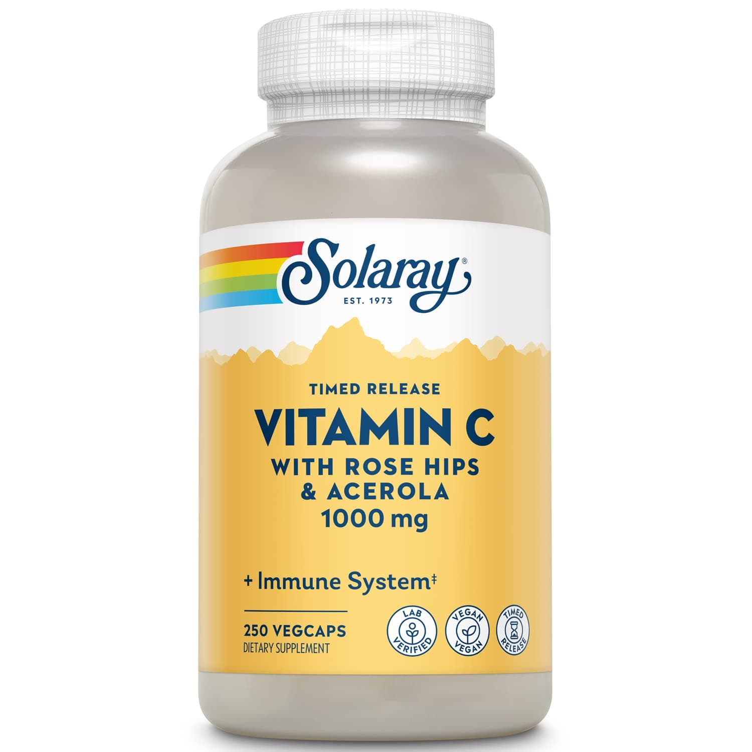 Timed-Release Vitamin C (1000 mg)- 250 VegCaps