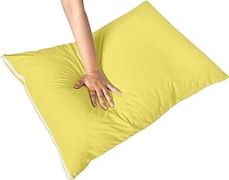 Utopia Bedding Waterproof Pillow Protector Zippered (2 Pack) Standard Yellow – Bed Bug Proof Pillow Encasement 20 x 26 Inches