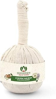 Maharishi Ayurveda 100% Natural Ayurvedic Herbal Healing Potli Pain Relief Knee, Joints & Muscles Relaxation Comfort Neck, Back, Foot & Legs Increase Blood Circulation Calm Mind Body & Soul | Suitable
