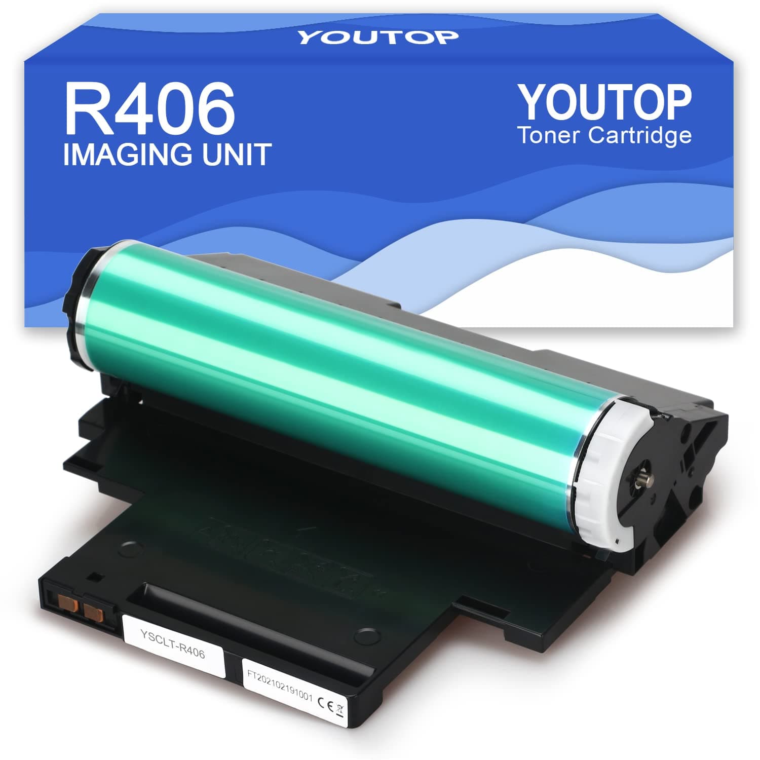 R404/R406 Imaging Drum Unit Replacement for Samsung CLT-406 OPC 16,000 Pages for CLP-360, 365, 365W, 368, CLX 3300, 3305, 3305FN, 3305FW, 3305W, Xpress C460FW, C460W Printer