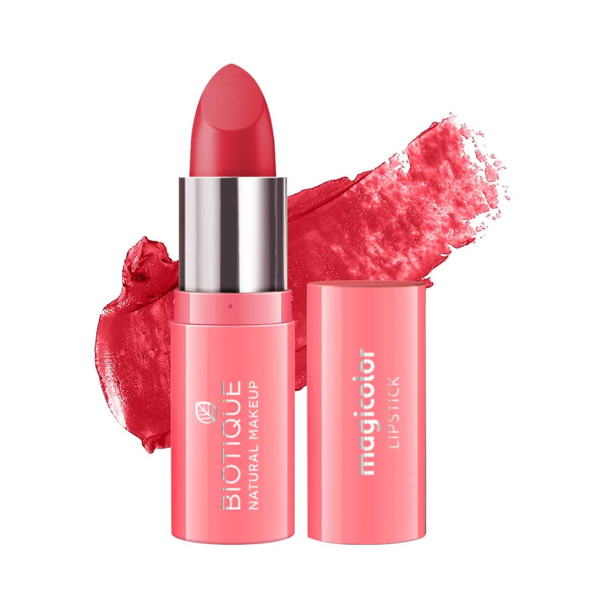 Biotique Natural Makeup Magicolor Lipstick, Bombshell, 4g