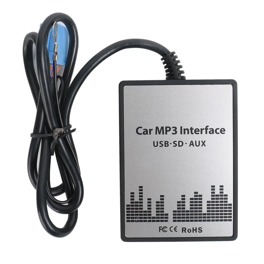 Car Digital USB SD MP3 Adapter Aux 3.5mm Interface Audio in Adapter for VW 8PIN