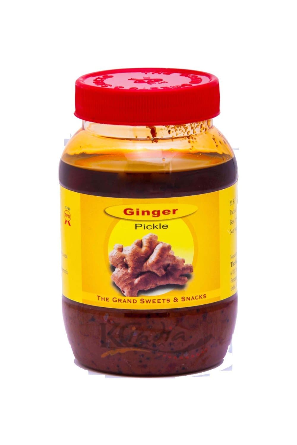 The Grand Sweets Ginger Pickle - 400 Grams
