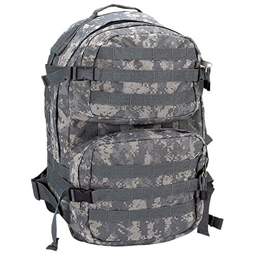Large Heavy Duty Digital Camo Backpack Day Pack Water Resistant Military Tote
