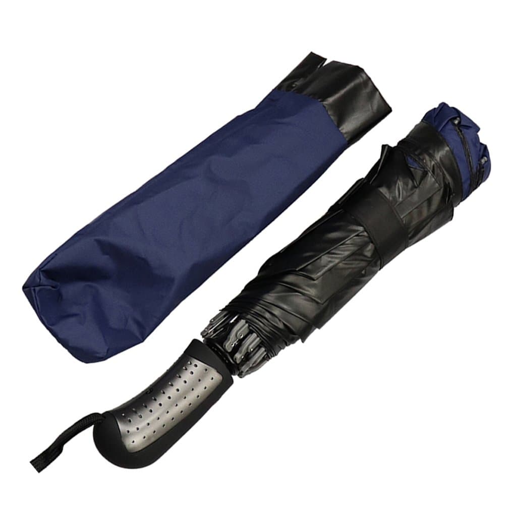 Umbrella Windproof Travel Umbrella Compact Folding Reverse Umbrella, Upside Down Inverted Umbrella Reverse Folding Inside Out Short Umbrella for Easy Carry (Black)