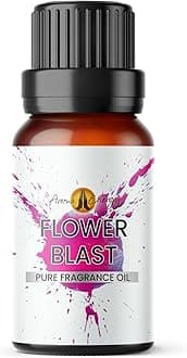 Flower Blast Fragrance Oil 10ml - for Aromatherapy Wax Melt, Reed Diffuser, Candle Making, Home Made Soap, Bath Bomb, Potpourri, Slime, Oil Burner