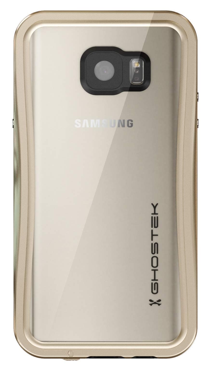Ghostek Note 5 Waterproof Case, Atomic 2.0 Series for Samsung Galaxy Note 5, Full-Body Underwater/Waterproof/Shockproof/Dirt-Proof/Snow-Proof/Slim Premium Case/Aluminum Frame – Gold