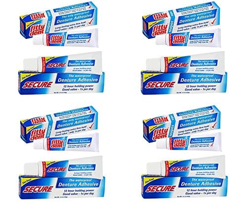 Fitty Dent Secure Denture Bonding Cream 40g - 4 pcs