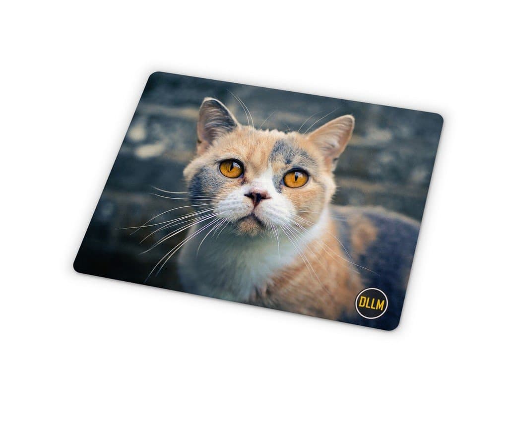DLLM Small Lovely Kitten Cat Design Print Mouse Pad Mat - MK560
