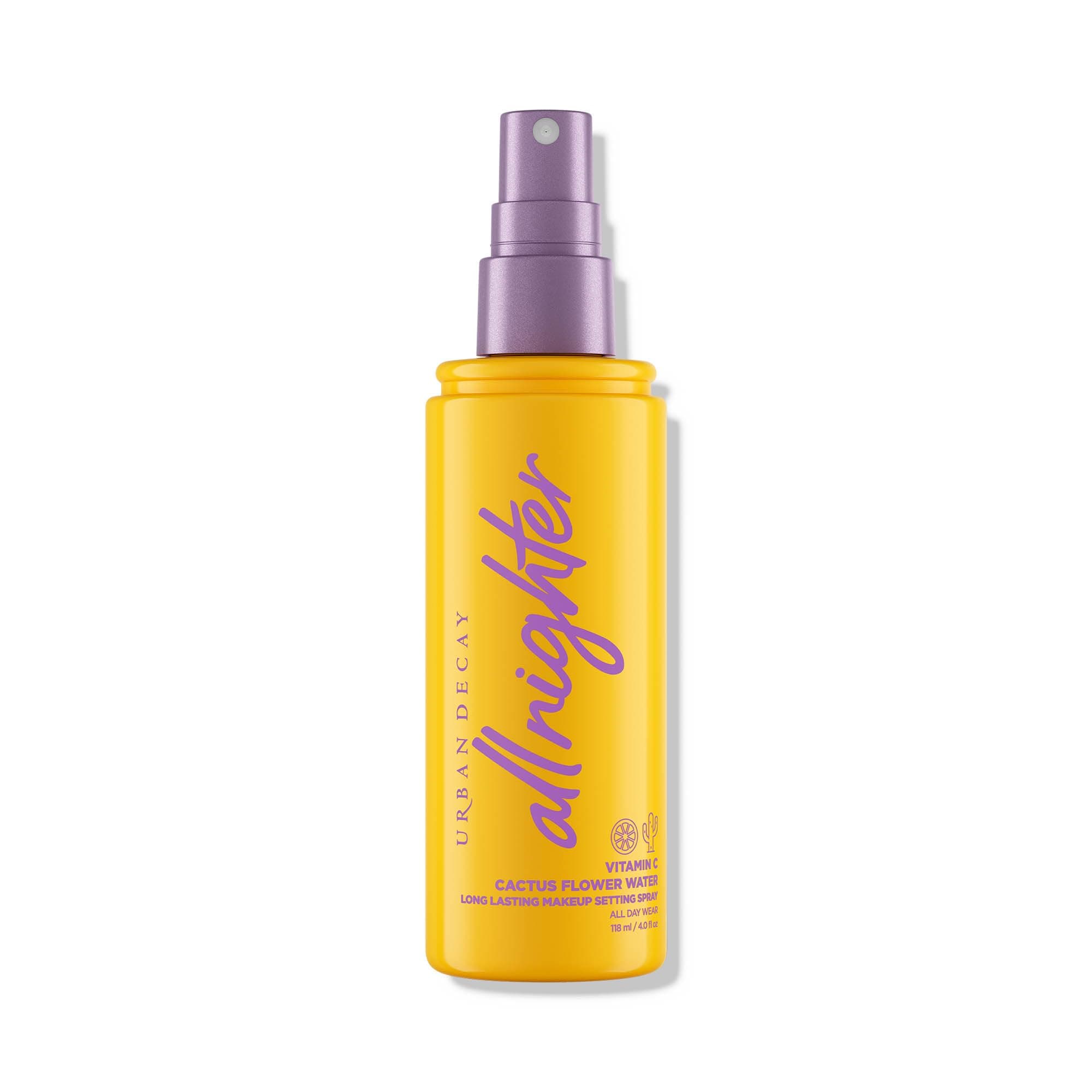 Urban Decay All Nighter Makeup Vitamin C Setting Spray, Long-Lasting Fixing Spray for Face, Up to 16 Hour Wear, Vegan Formula*, 118ml
