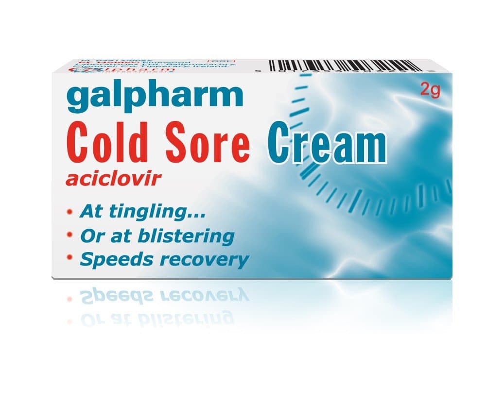 Aciclovir Cold Sore Cream, 2 g