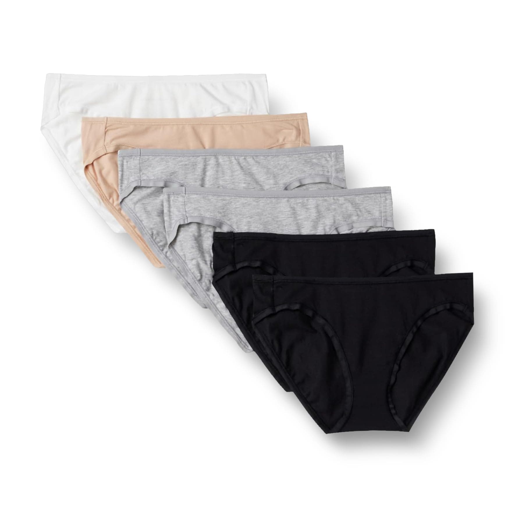 Amazon Essentials Women's Cotton Bikini Brief Underwear (Available in Plus Size)