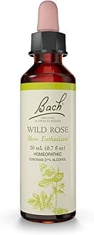 Bach Original Flower Remedy Dropper, 20 ml, Wild Rose Flower Essence