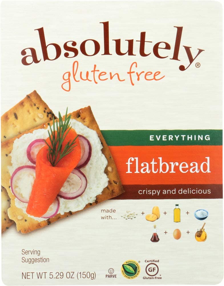 Absolutely Gluten Free Everything Flatbreads - 5.29 oz