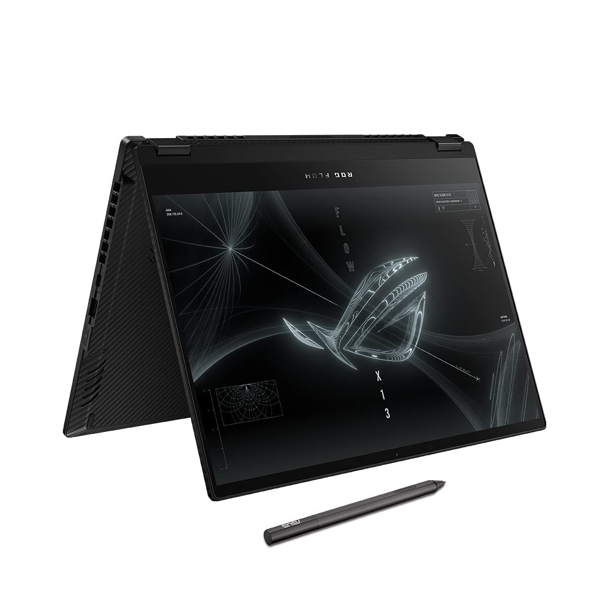 ASUS ROG Flow X13 (2022), 13.4" (34.03 cms) FHD+ 16:10, 120Hz Touch, AMD Ryzen 7 6800HS, 4GB RTX 3050 Ti Graphics, 2-in-1 Gaming Laptop (32GB/1TB SSD/Win 11/Office 2021/Black/1.3 Kg), GV301RE-LJ199WS