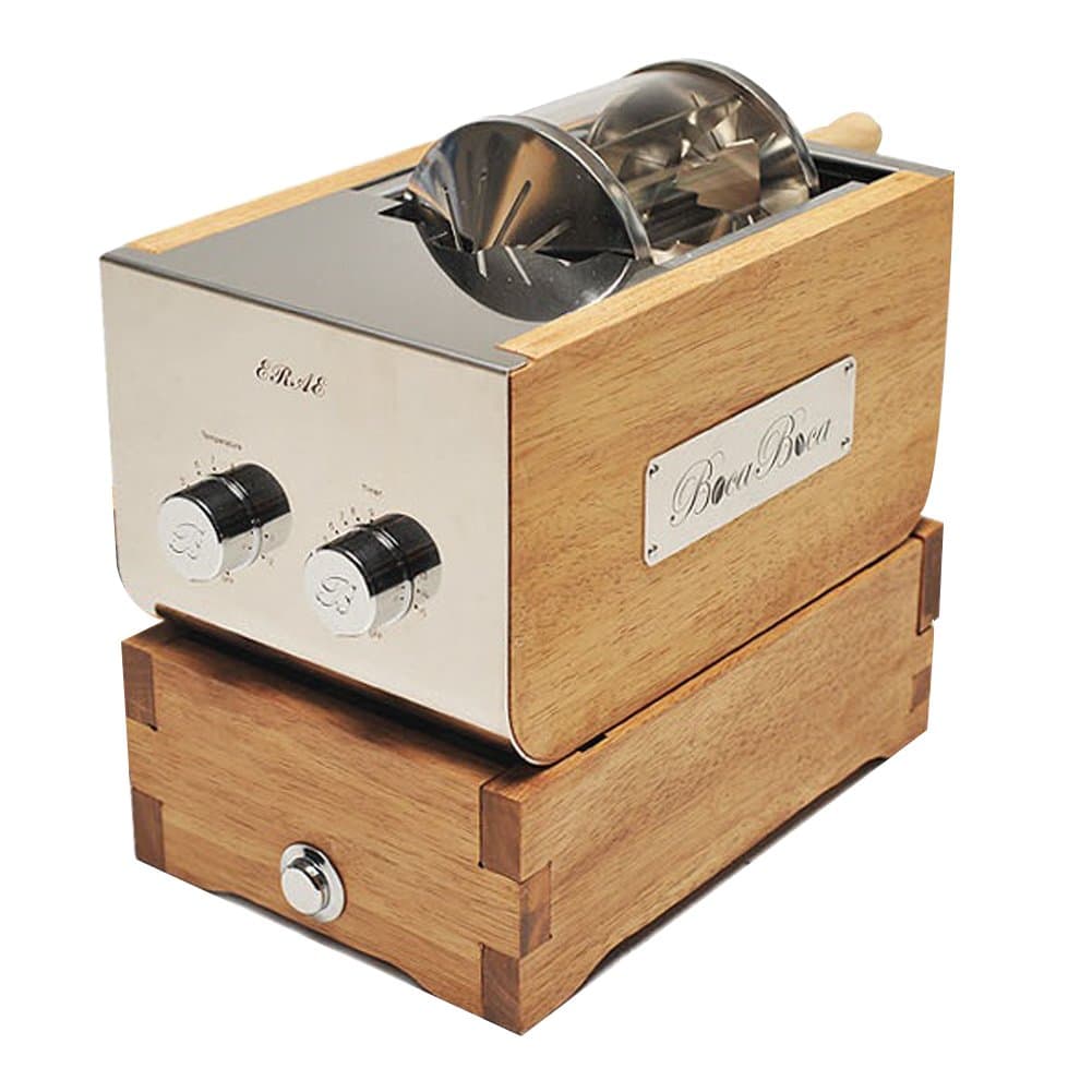 Coffee Bean Roaster 250 Home Roasting Machine with Cooler Nuts Barista Home Kitchen Cafe & Simple English Guide