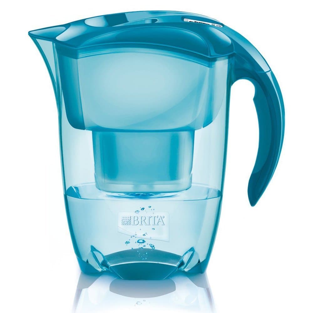 BRITA Elemaris Cool 1.4L with 1 Filter Teal Blue --From JAPAN-- NEW!!
