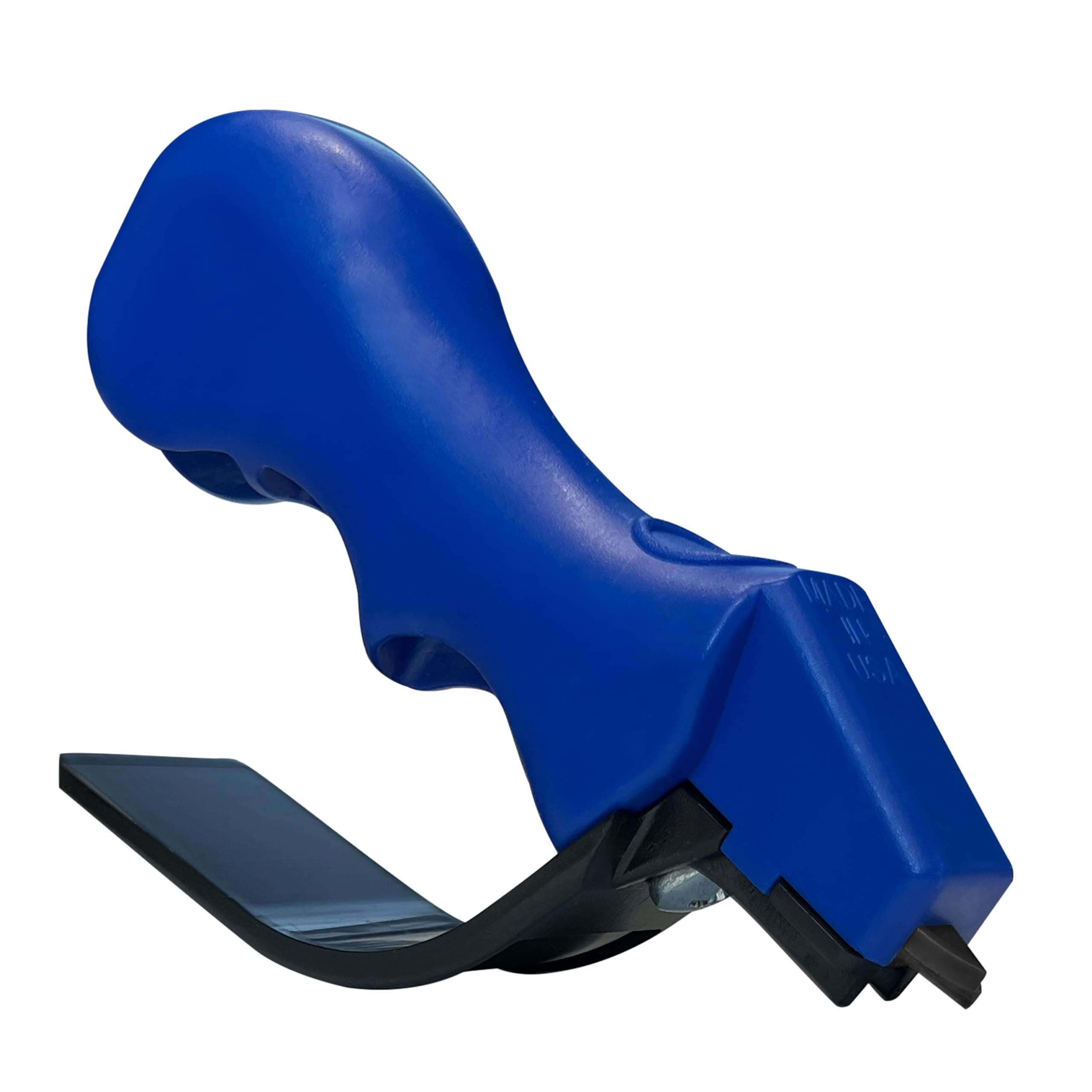 ACCUSHARP Knife Sharpener, Portable and Easy to Use, Hones and Sharpens Cleavers, Kitchen, and Serrated Knives, Sharpens Double Beveled Edge Knives