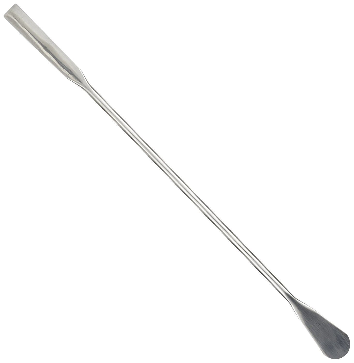 IMS IMS-Sqsp-7 Stainless Steel Lab Micro Spatula Flat Square/Spoon Ends 7" Length