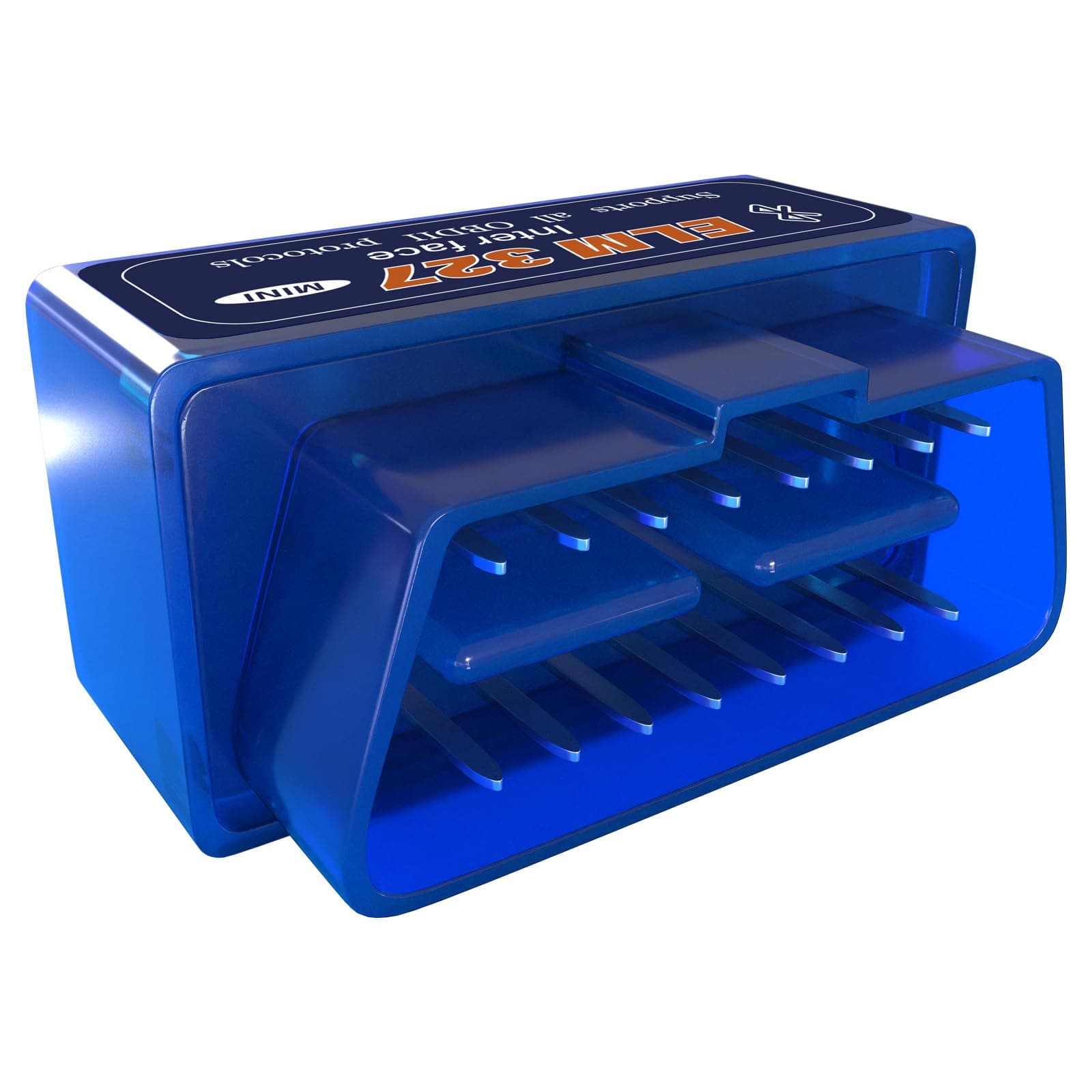 MMOBIEL Mini Bluetooth OBD2 Car Scanner V2.1 – Vehicle Code Reader Diagnostic Tool for Engine Faults – Compatible with Android iOS Windows Devices – Reads and Clears Over 3000 Error Codes