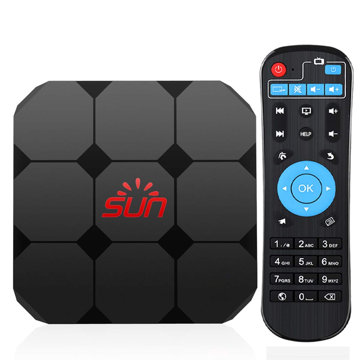 Sun IPTV Box Support Dual Band Wi-Fi&Bluetooth with 10000 Channels from Arab UK USA Brazil India