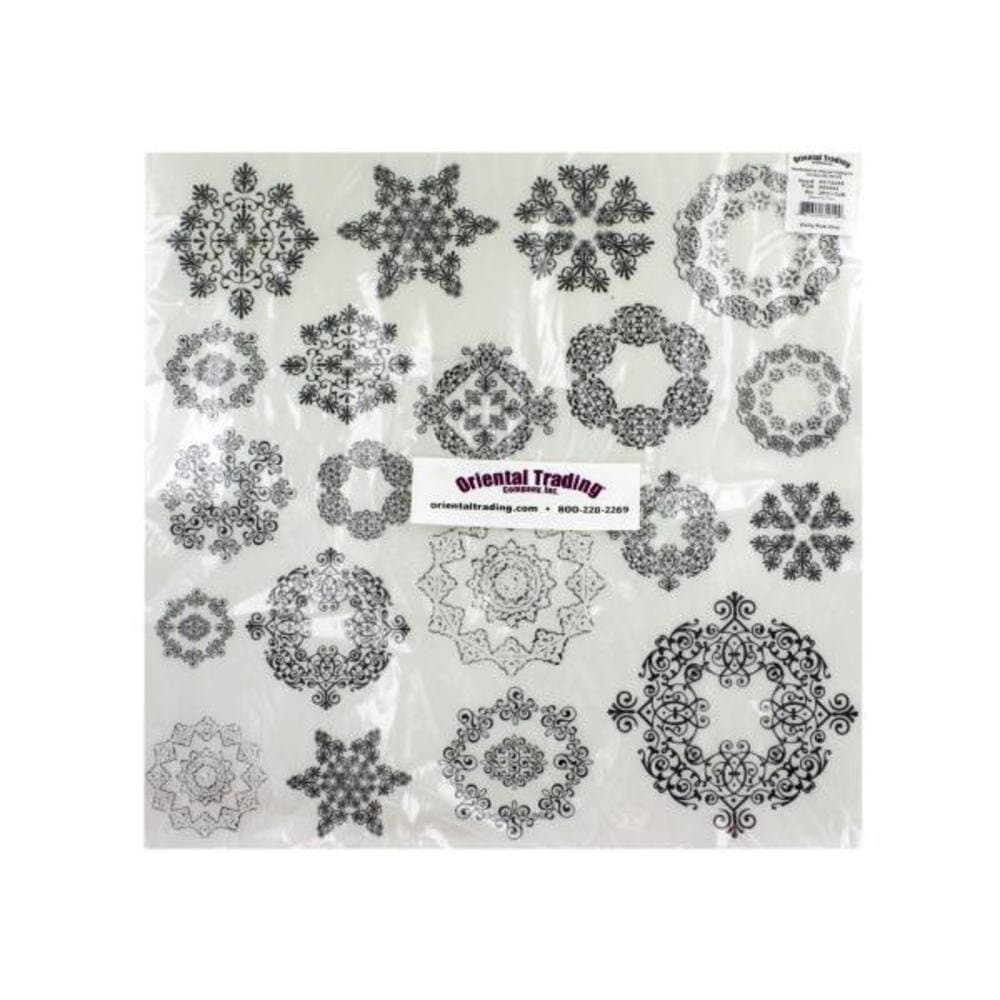 40 Doily Rub-Ons - Case of 50