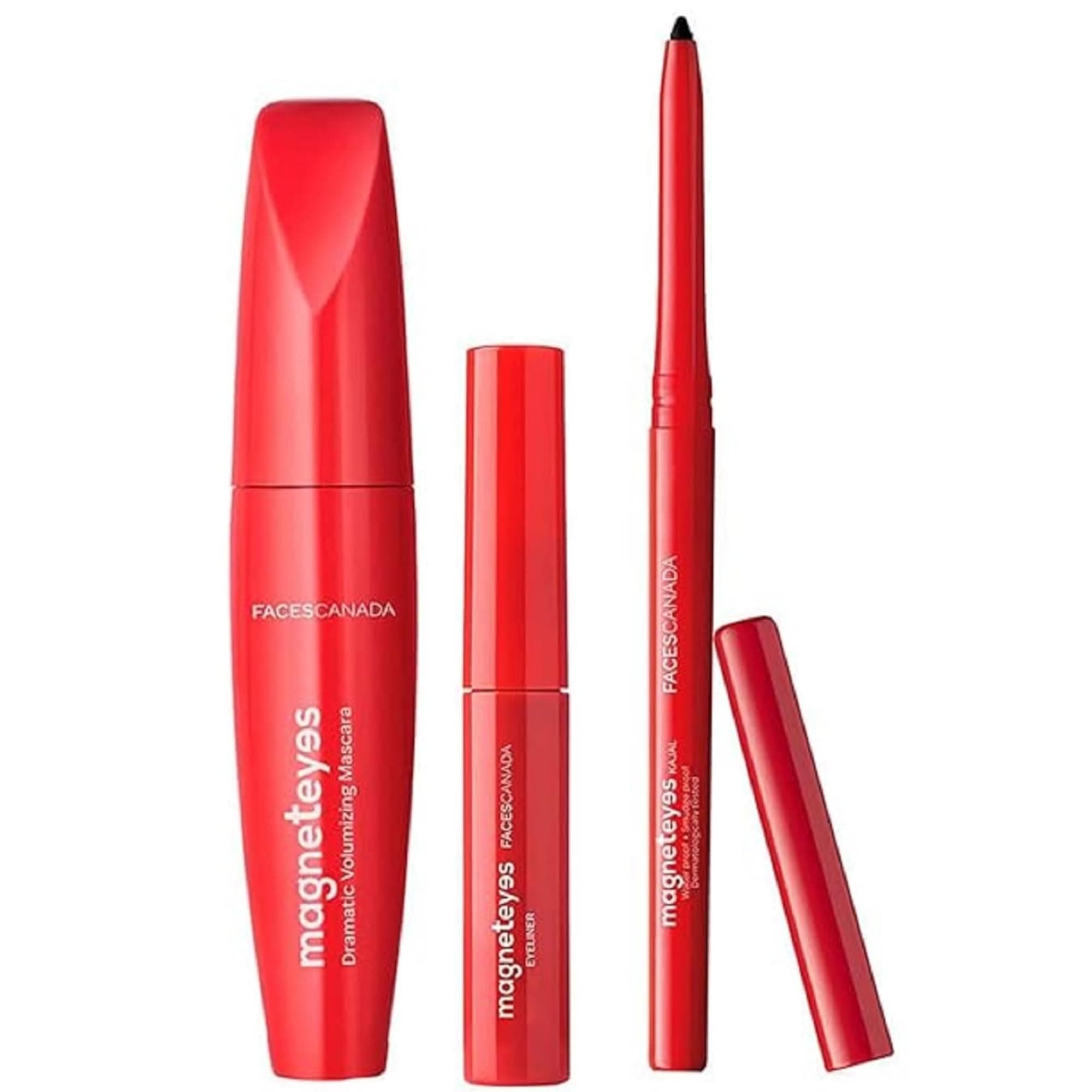 FACESCANADA Faces Canada Magneteyes Range 3 In 1, Black, 13 g