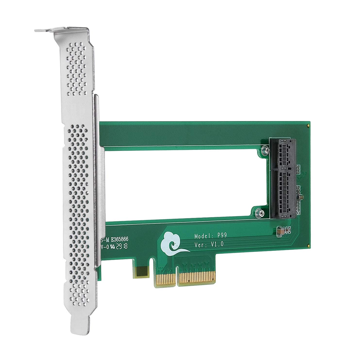 Funtin PCIe Ruler SSD Adapter for Intel EDSFF E1.S 1U Short Ruler SSD