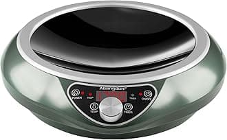 Induction Wok, Countertop, Induction Burner, 1700W/85V-120V, Electric Wok, Curved Surface, Electric Cooker, Recessed Stove