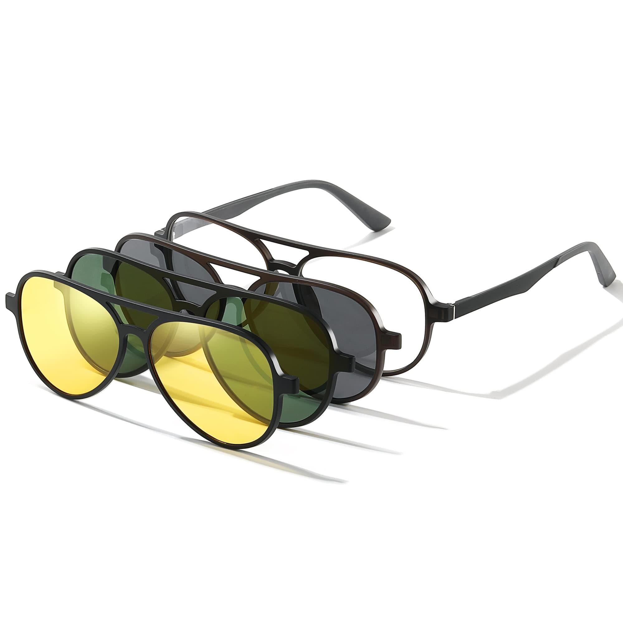 1914 Magnetic clip Sunglasses