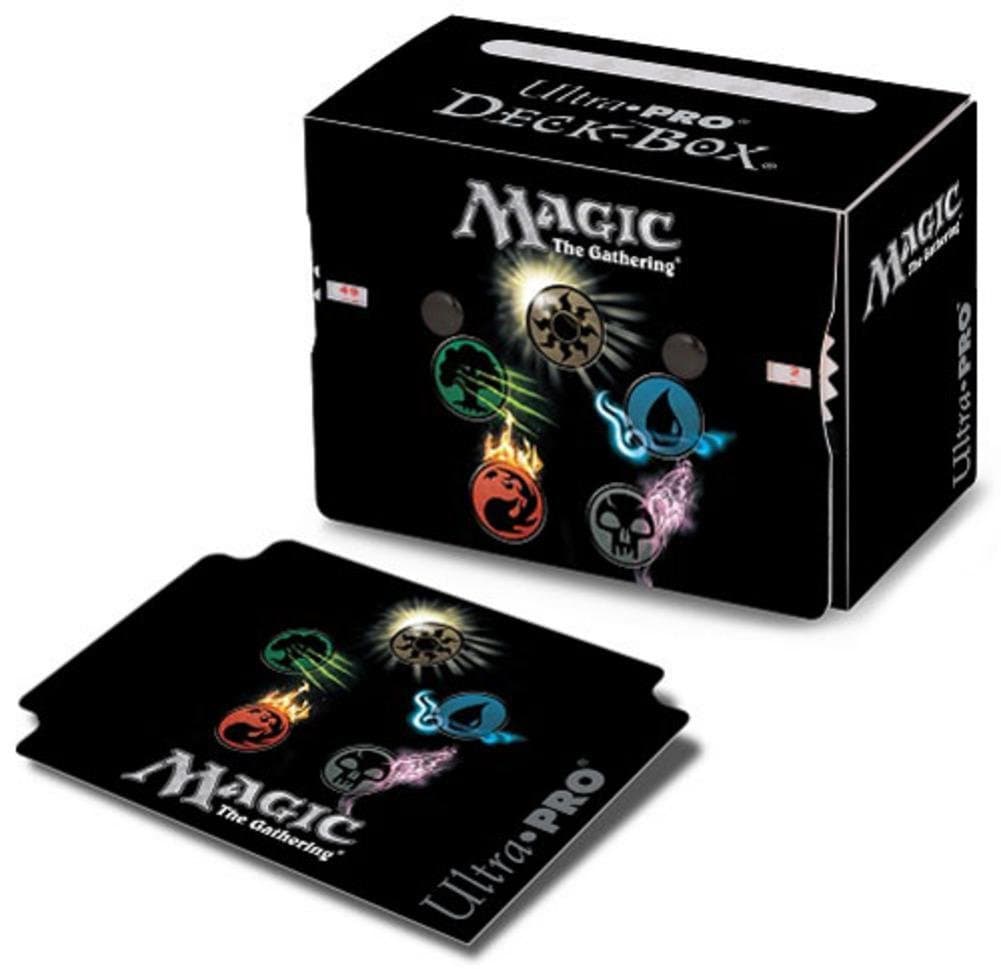 Ultra Pro Deck Box - Magic Mana 4 Symbols with Life Counters - Magic: The Gathering