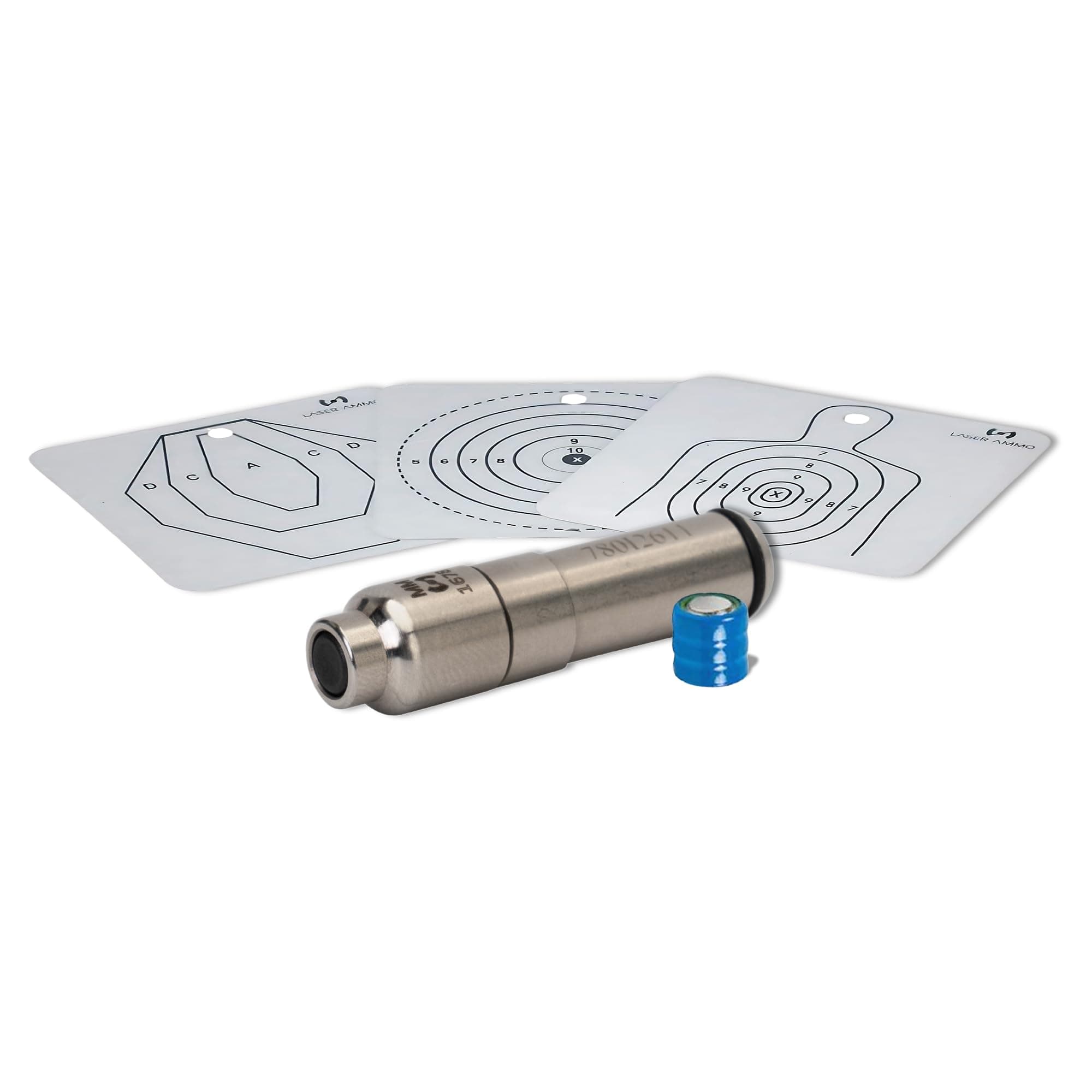 SureStrike™ 9mm Cartridge - Laser Training Solution for Your 9mm, 9mm SureStrike™ Laser Cartridge (with red Visible Laser Class I, 3.5mW) for Laser Ammo Reactive Targets