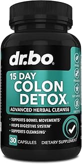 Colon Cleanser Detox for Weight Flush - 15 Day Intestinal Cleanse Pills & Probiotic - Fast Natural Laxative for Constipation Relief - Bowel Movement Supplements for Stomach Bloating, Gut Loss Support