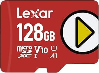 Play 128GB microSDXC UHS-I Card, Compatible with Nintendo Switch, Up to 150MB/s Read (LMSPLAY128G-BNNNU)