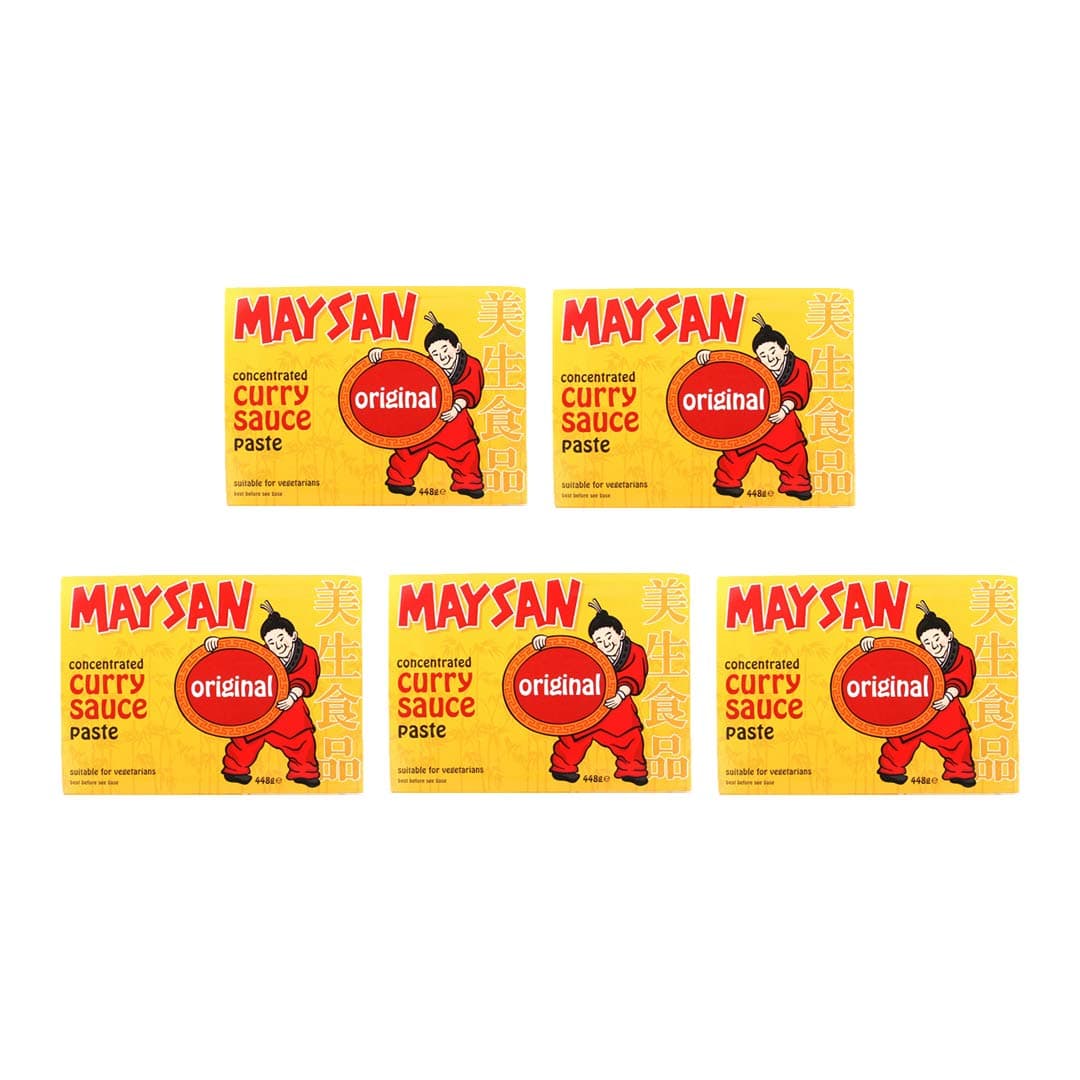 Maysan Original Chinese Curry Paste 448g (5 Packs) by Hello Oriental