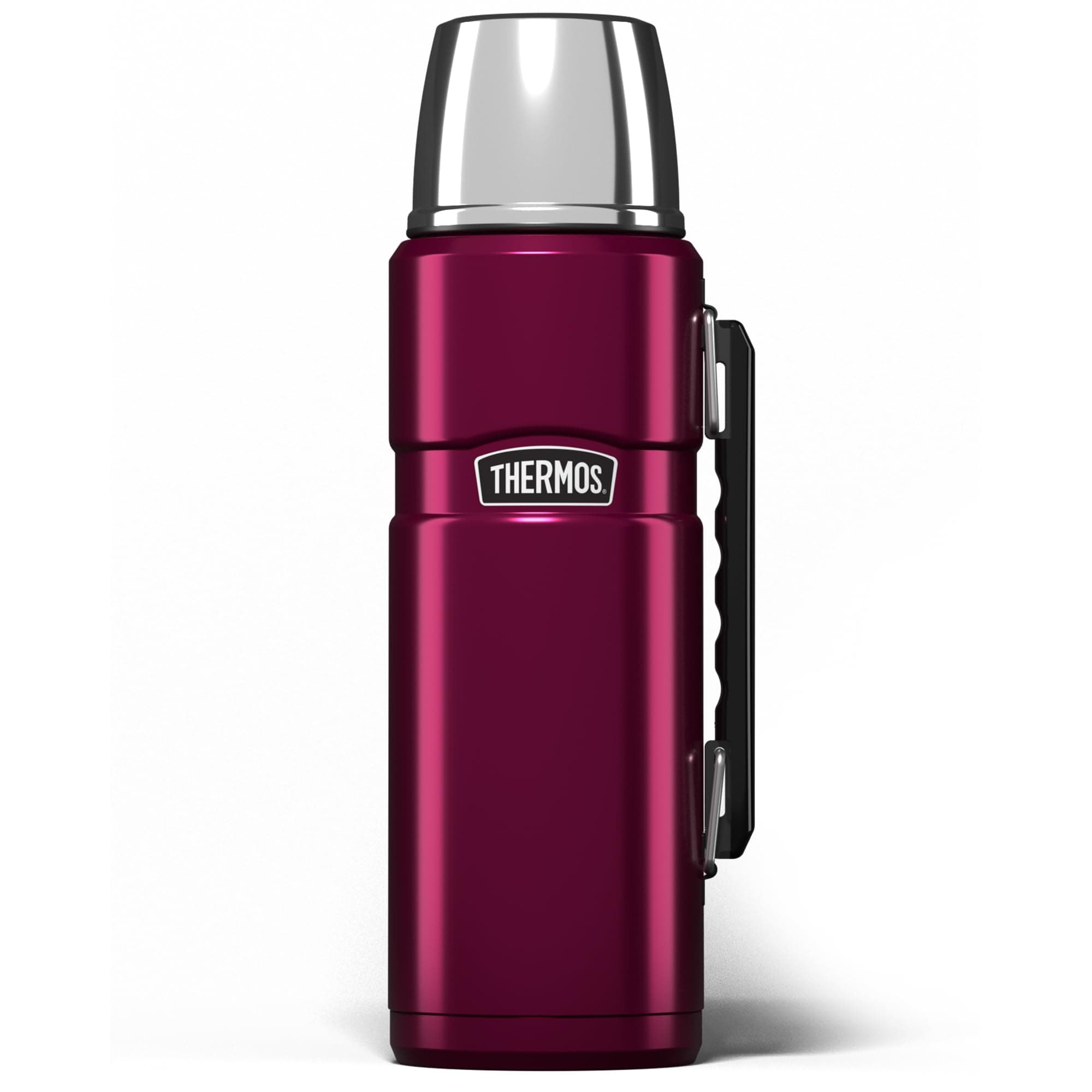 81092 Flask, Stainless Steel, Raspberry, 1.2L