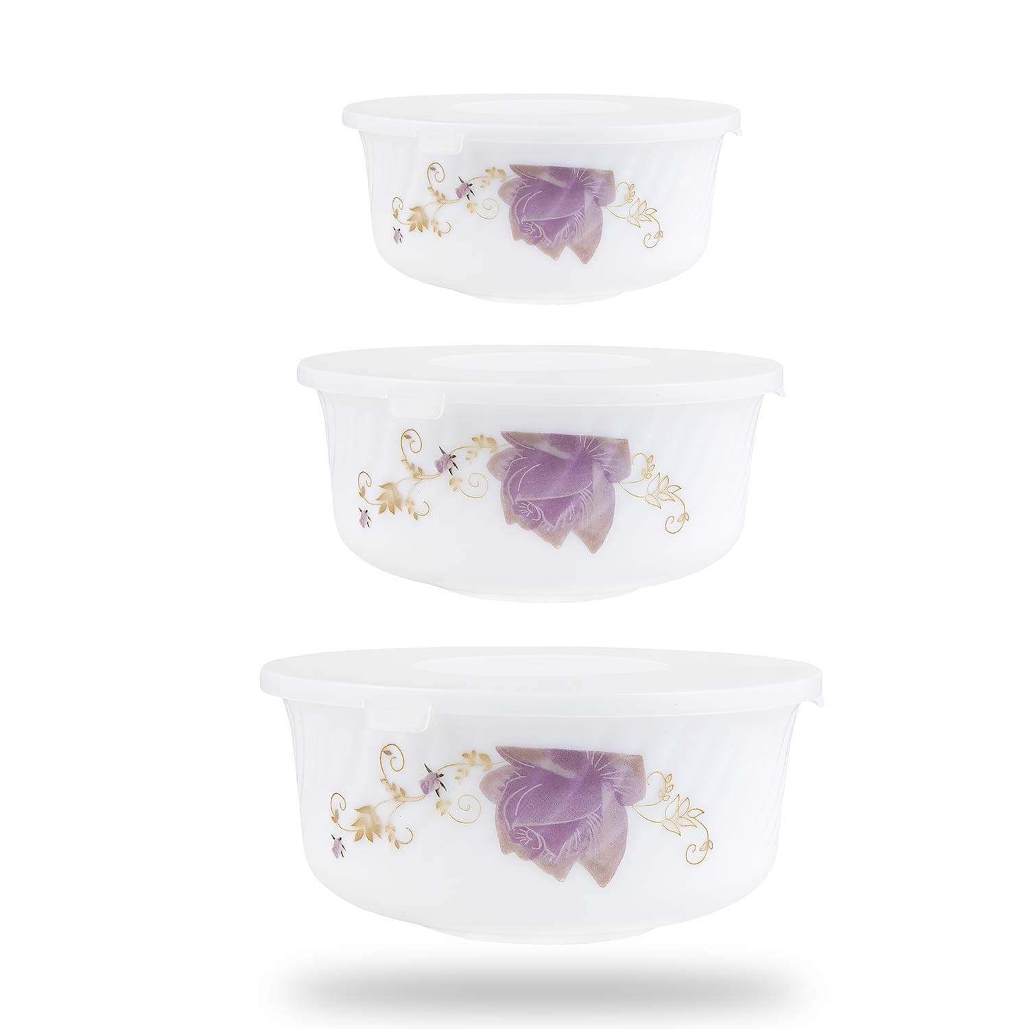 Royalford 3pieces Opalware Bowl Set, RF9831