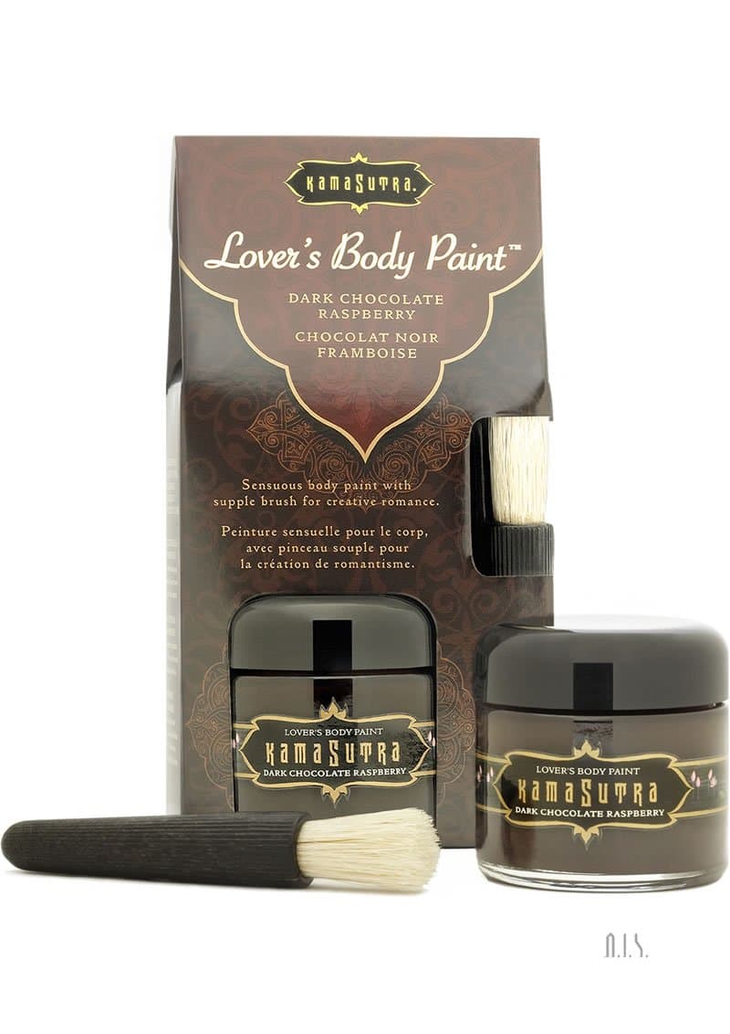 Kama Sutra Dark Chocolate Raspberry Body Paint