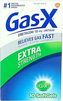 Gas-X Novartis Extra Strength Antigas - 10 Softgels