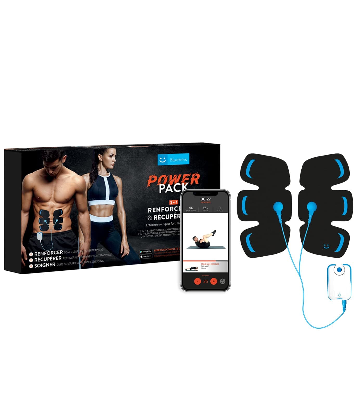 Bluetens Complete Box - Electronic Muscle Stimulators