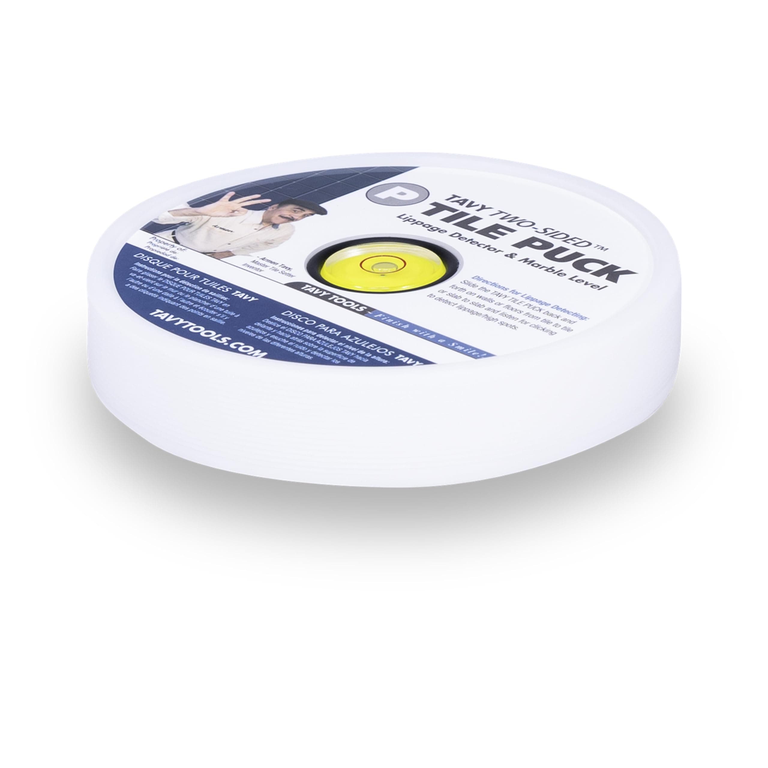 Tavy Tile Puck Marble Level& Lippage Detector