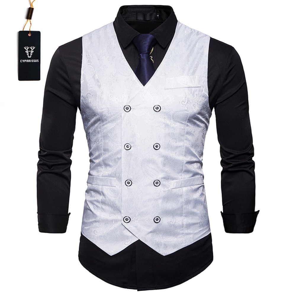 Mens Vest (S, WHI)