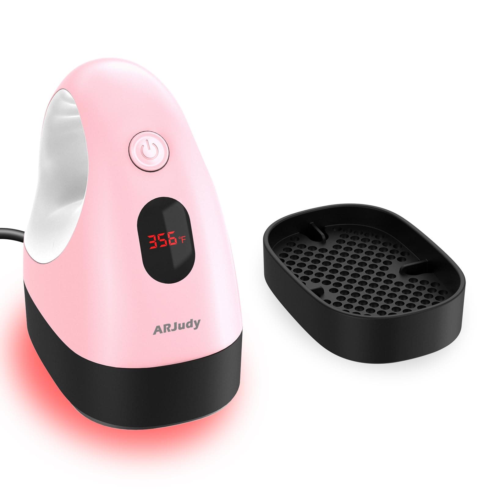 Mini Heat Press Machine, Mini Heat Transfer Iron Press, 3 Heat Settings & Visible Temp, Portable Heat Press Easy for Crafts, T-Shirt, Hats, Shoes, Bags, Cap, and Small HTV Vinyl Projects