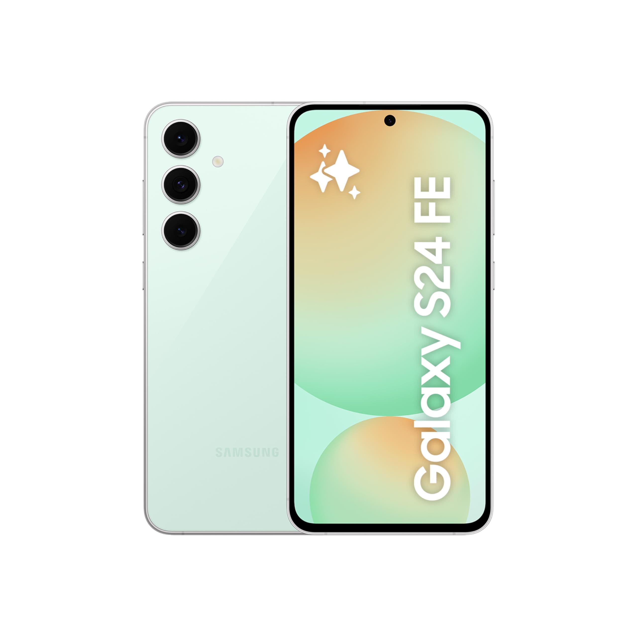 Samsung Galaxy S24 FE, AI Phone, Android Smartphone, 8GB RAM, 256GB Storage, 50MP Camera, Long Battery Life, Large Screen, Mint (UAE Version)