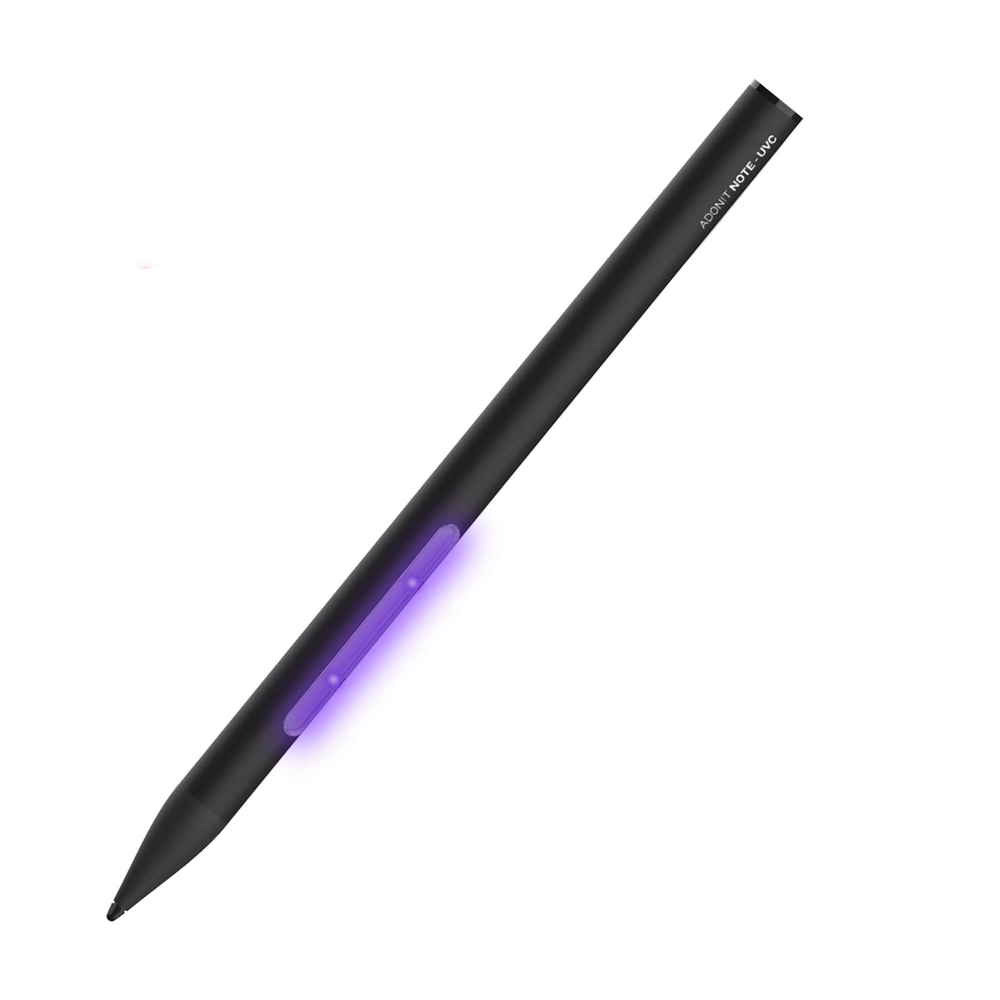 Note Uvc Stylus - Fine Tip Black With Germ Removal Via Uvc
