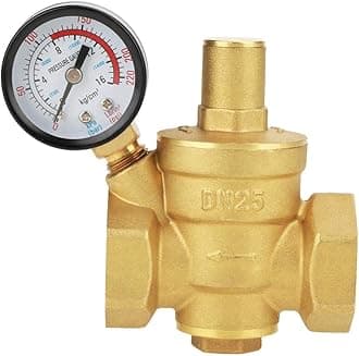 DN25 32mm Water Pressure Regulator For Home 1.6Mpa Brass Pressure Reducing Valve for Hydraulic Solar Energy Faucet