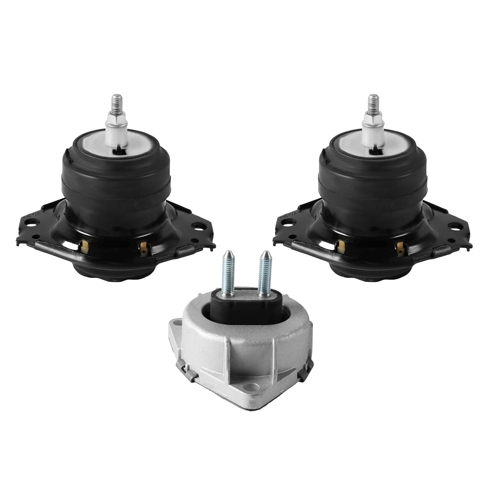 Set of 3 Engine Trans & Motor Mount Compatible with Durango 2011-2019 3.6L 5.7L Grand Cherokee 11-19 3.6L 5.7L RWD Replace A5611 A5611 A5488 Automotive Replacement Engine Parts