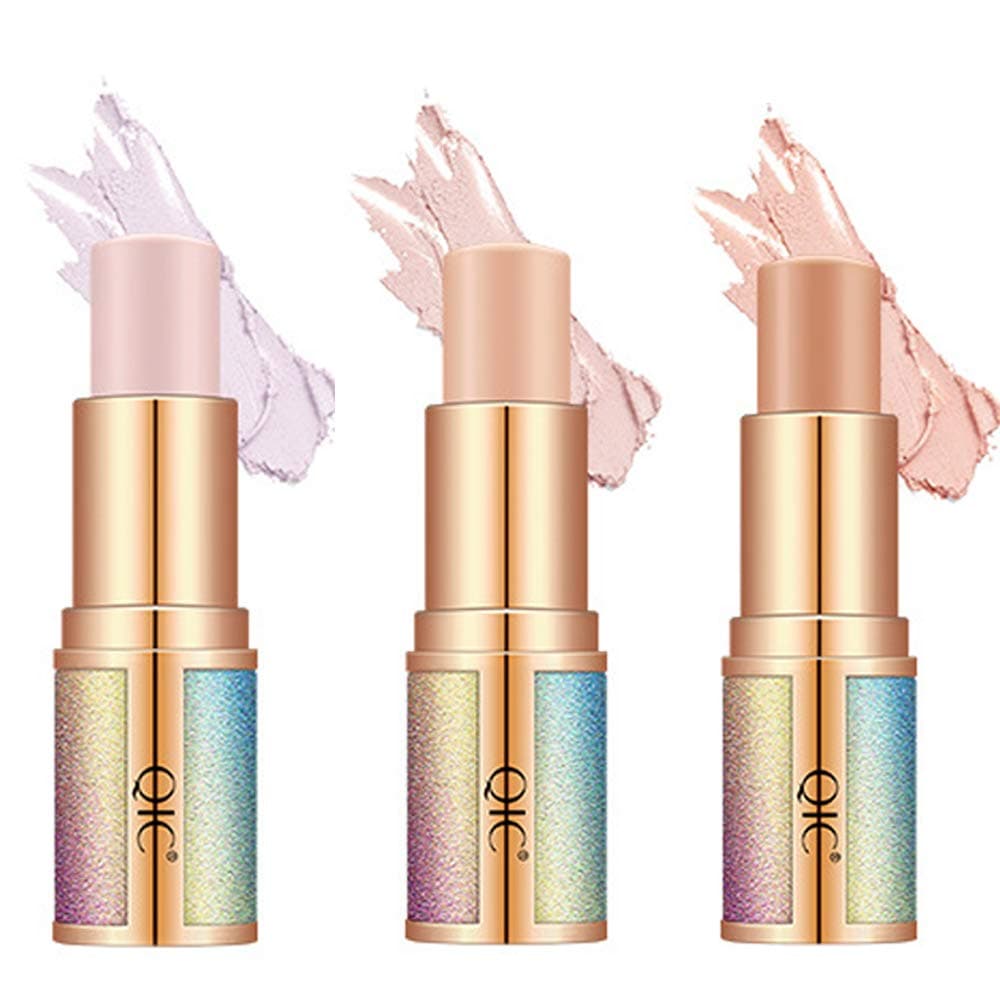 Niceface 3 Colors Makeup Face Contour Concealer Highlighter Stick Set (concealer)